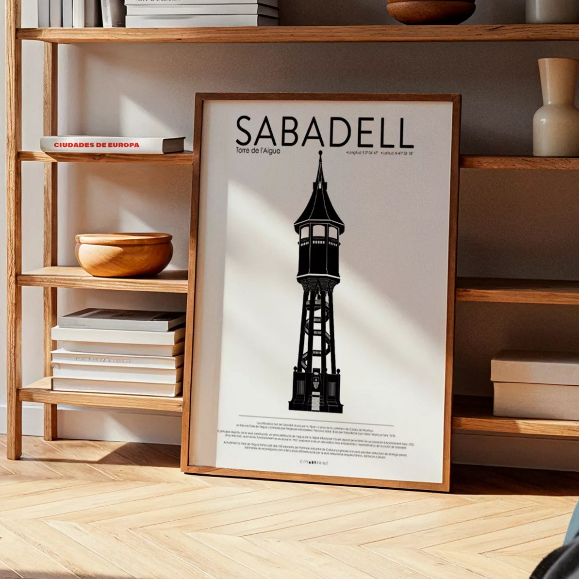 Póster Torre de l'aigua Sabadell