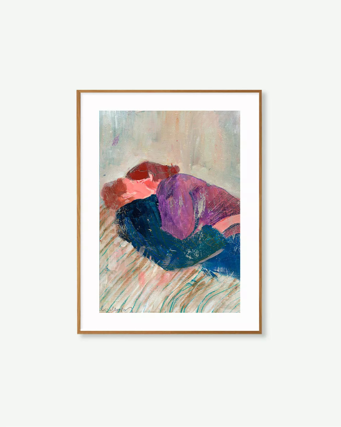 “Lámina artística inspirada en el amor y los abrazos, obra emocional de estilo contemporáneo.”