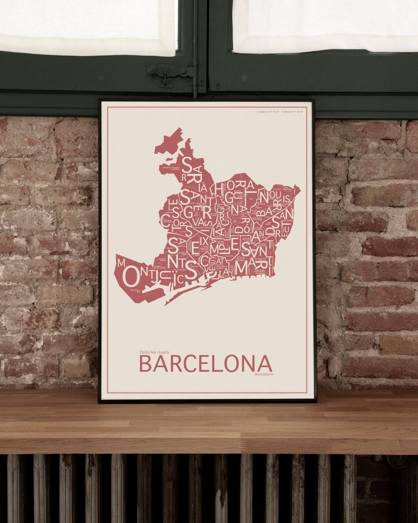 Barcelona lámina moderno decorativo para tu hogar