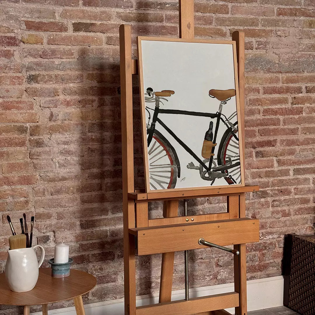 Láminas decorativas, ciclismo y vino.