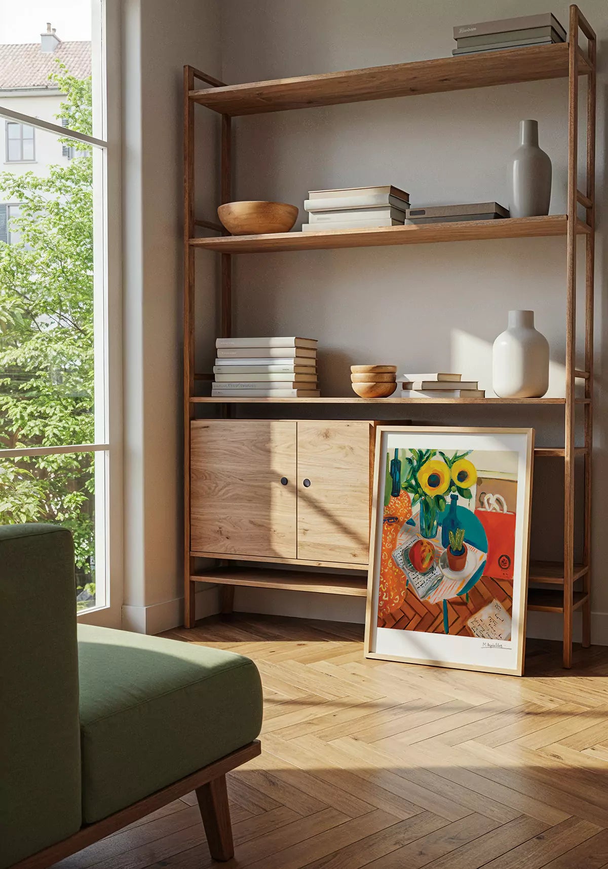 Los Girasoles cuadro 