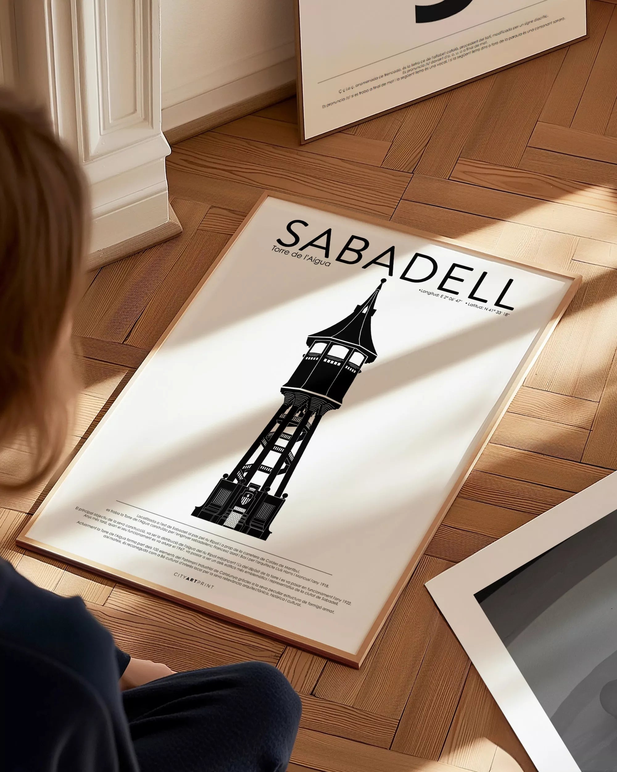 Lámina Torre del Agua Cityartprint